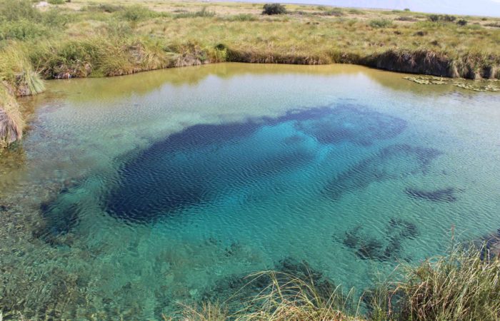 poza azul cuatro cienegas